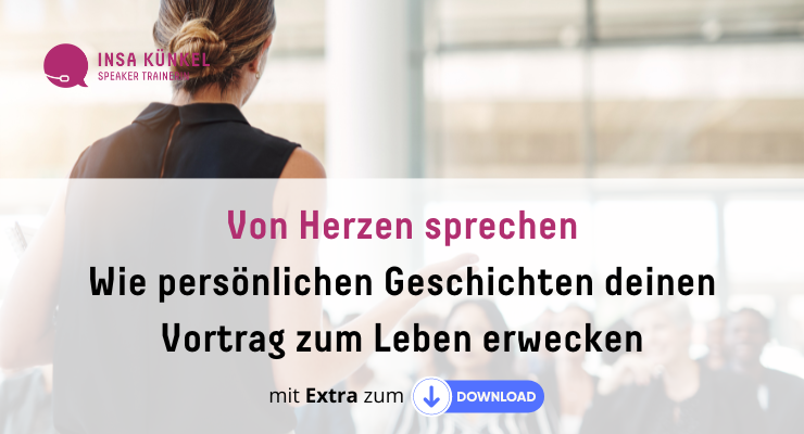 Von Herzen sprechen - wie persönliche Geschichten deinen Vortrag zum Leben erwecken